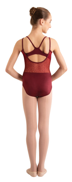 Ballettbolur með glitrandi mesh
